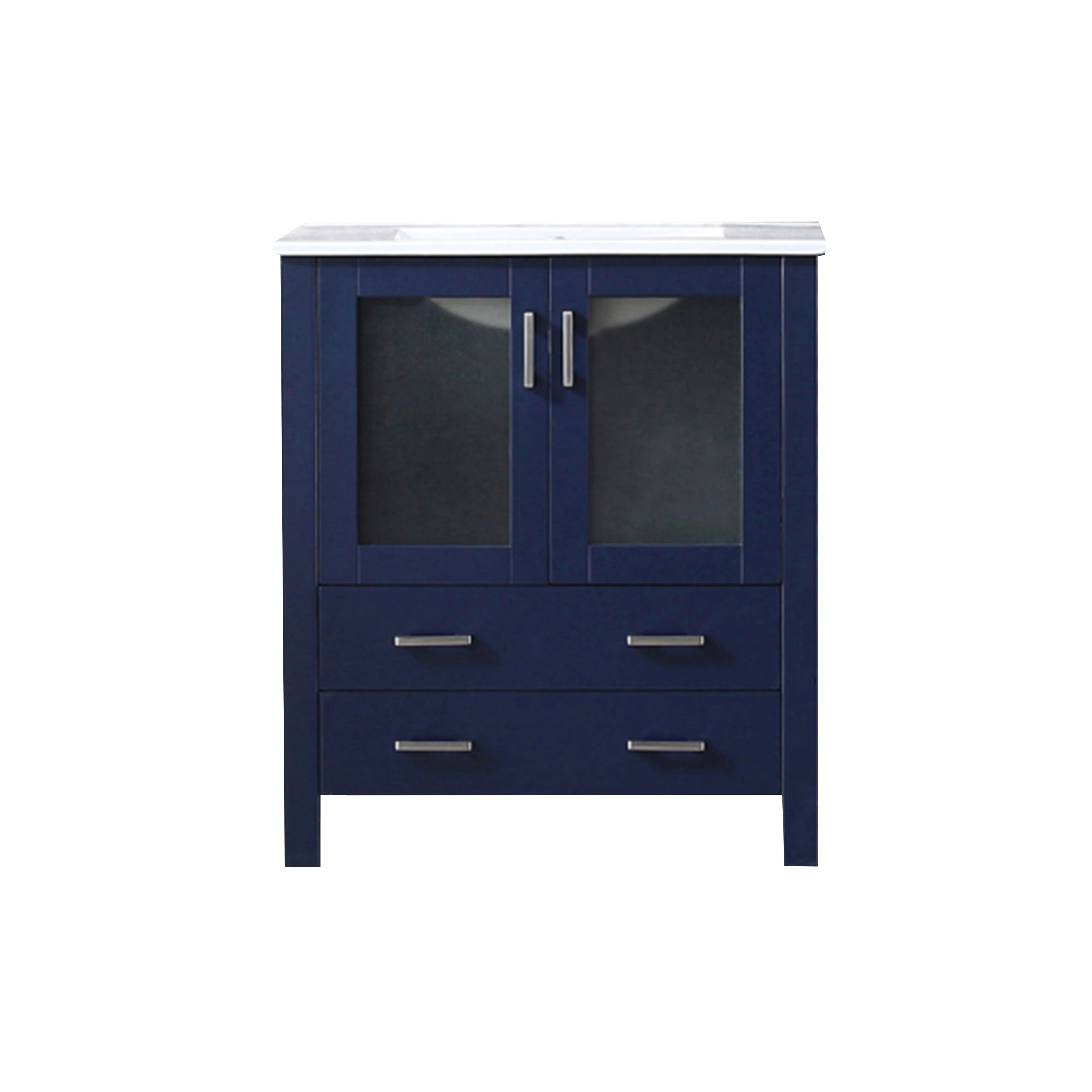 Lexora Home Volez Bath Vanity with Ceramic Countertop - Image 11