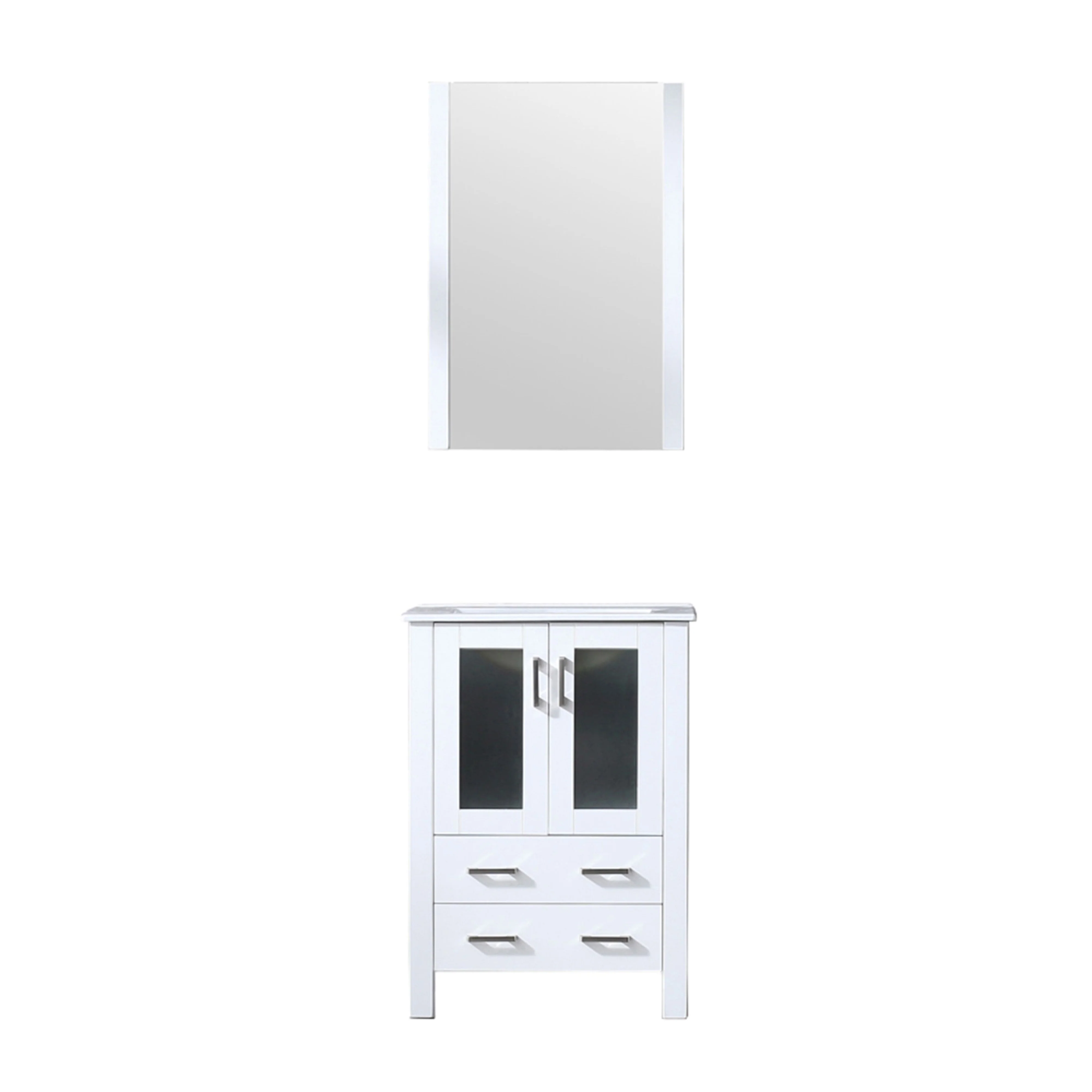 Lexora Home Volez Bath Vanity with Ceramic Countertop - Image 8