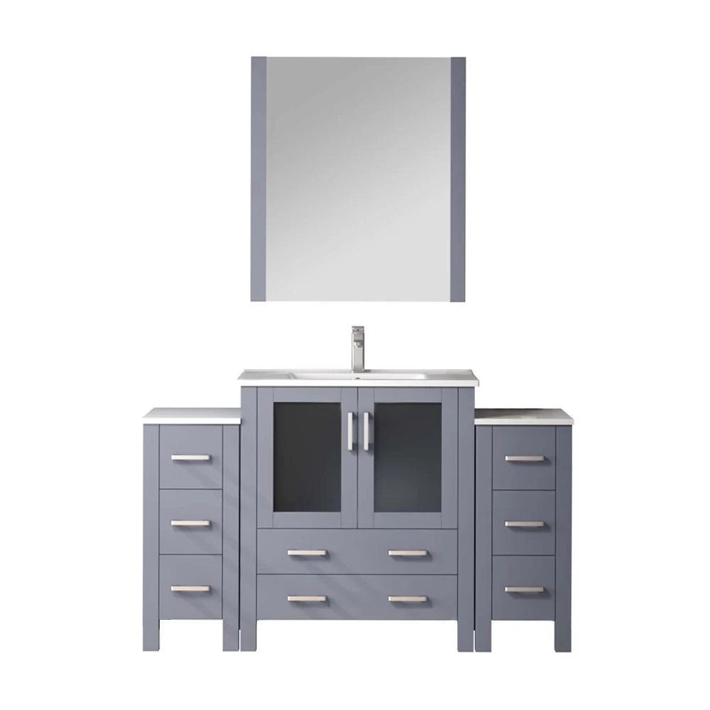 Lexora Home Volez Bath Vanity with Ceramic Countertop and Faucet - Image 20