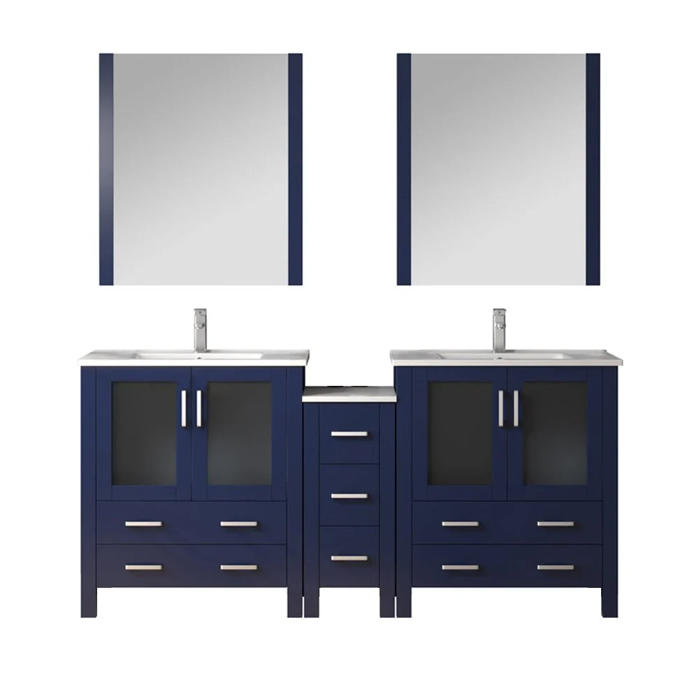 Lexora Home Volez Bath Vanity with Ceramic Countertop and Faucet - Image 26