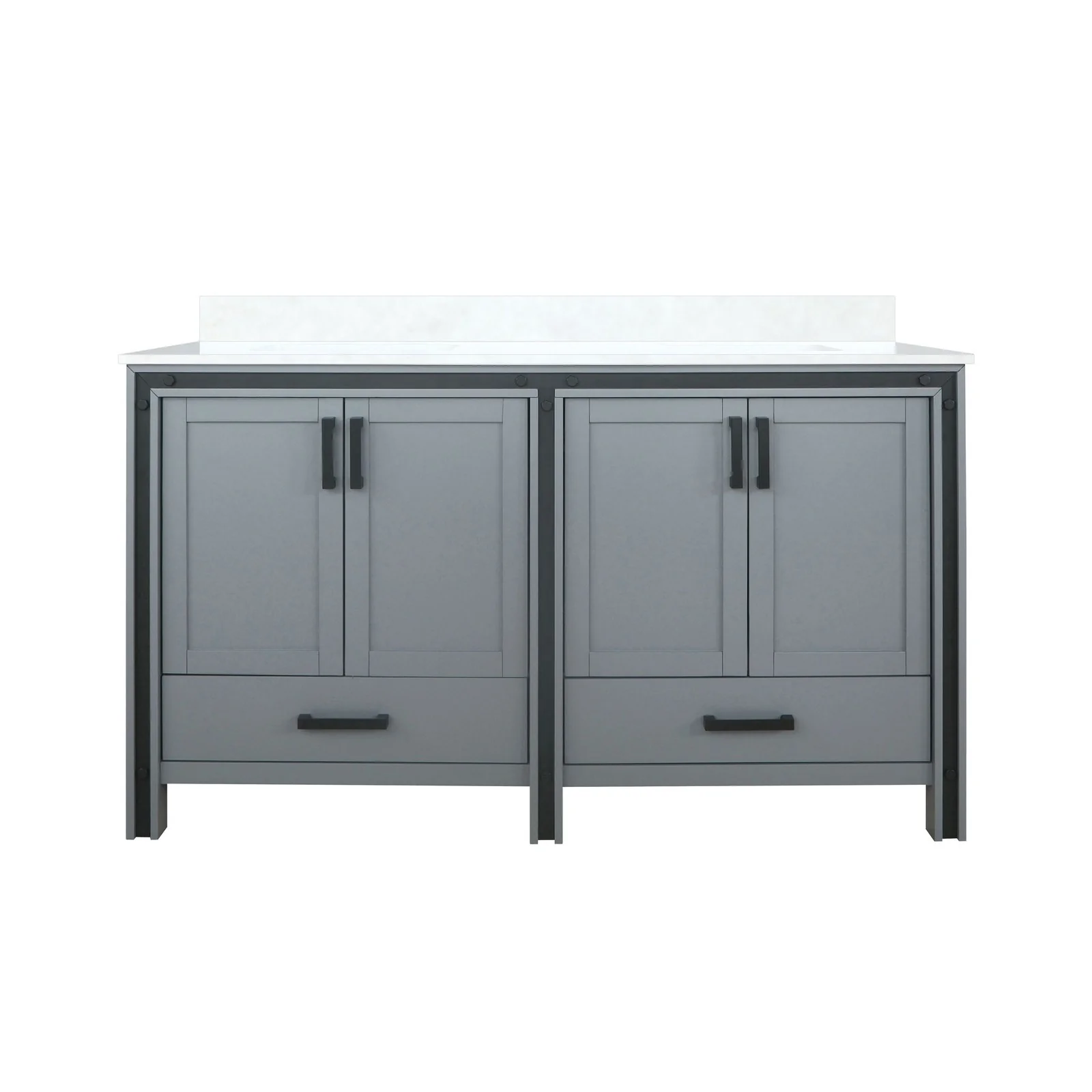 Lexora Home Ziva Bath Vanity with Cultured Marble Countertop - Image 13