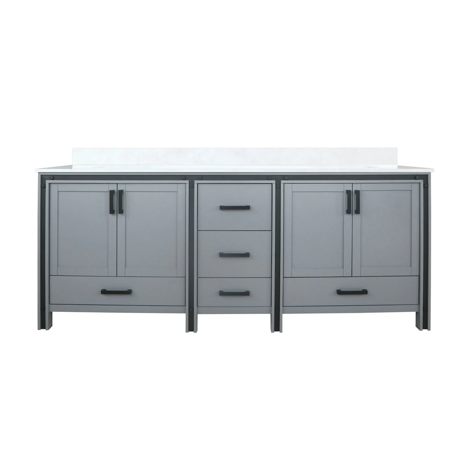 Lexora Home Ziva Bath Vanity with Cultured Marble Countertop - Image 21