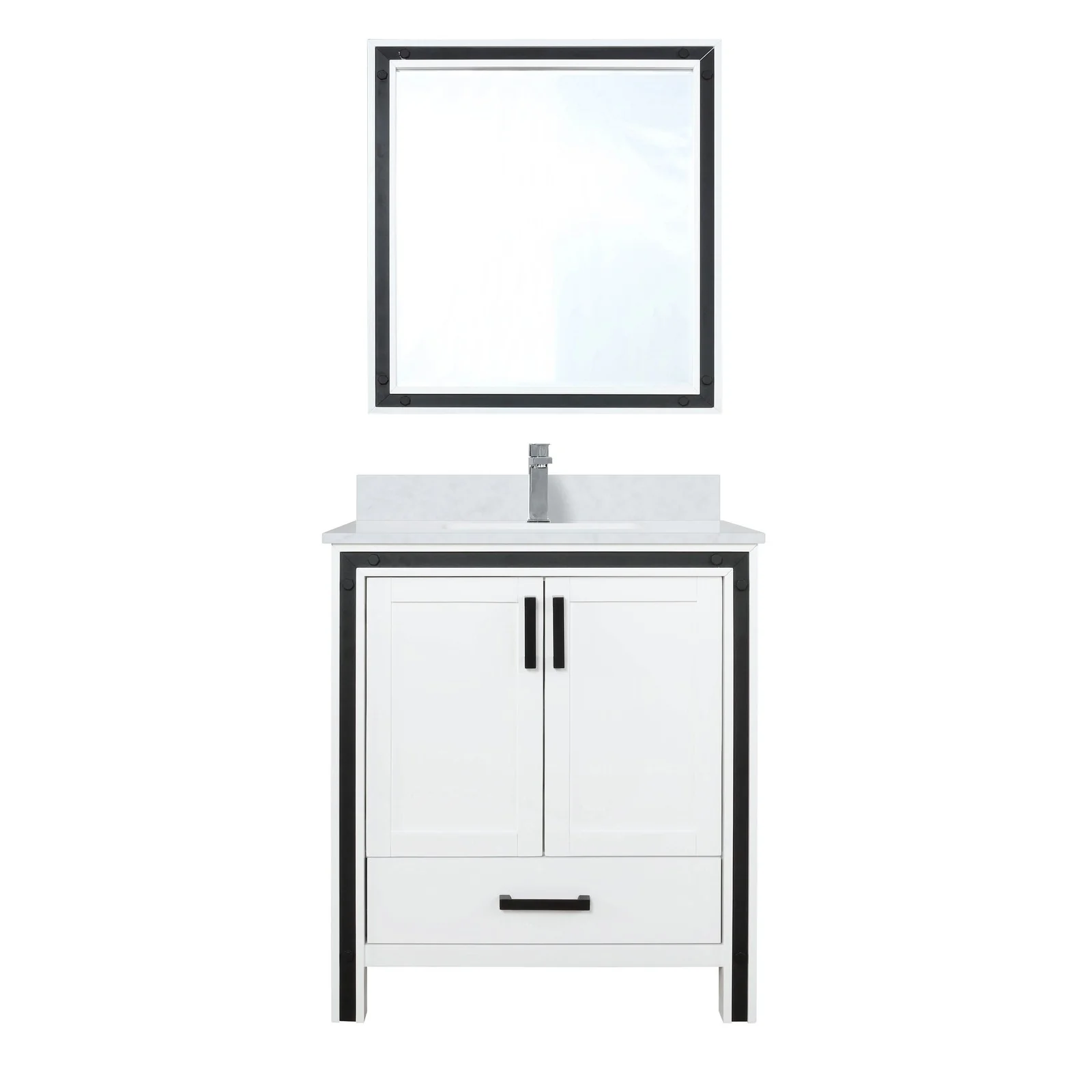 Lexora Home Ziva Bath Vanity with Cultured Marble Countertop - Image 46