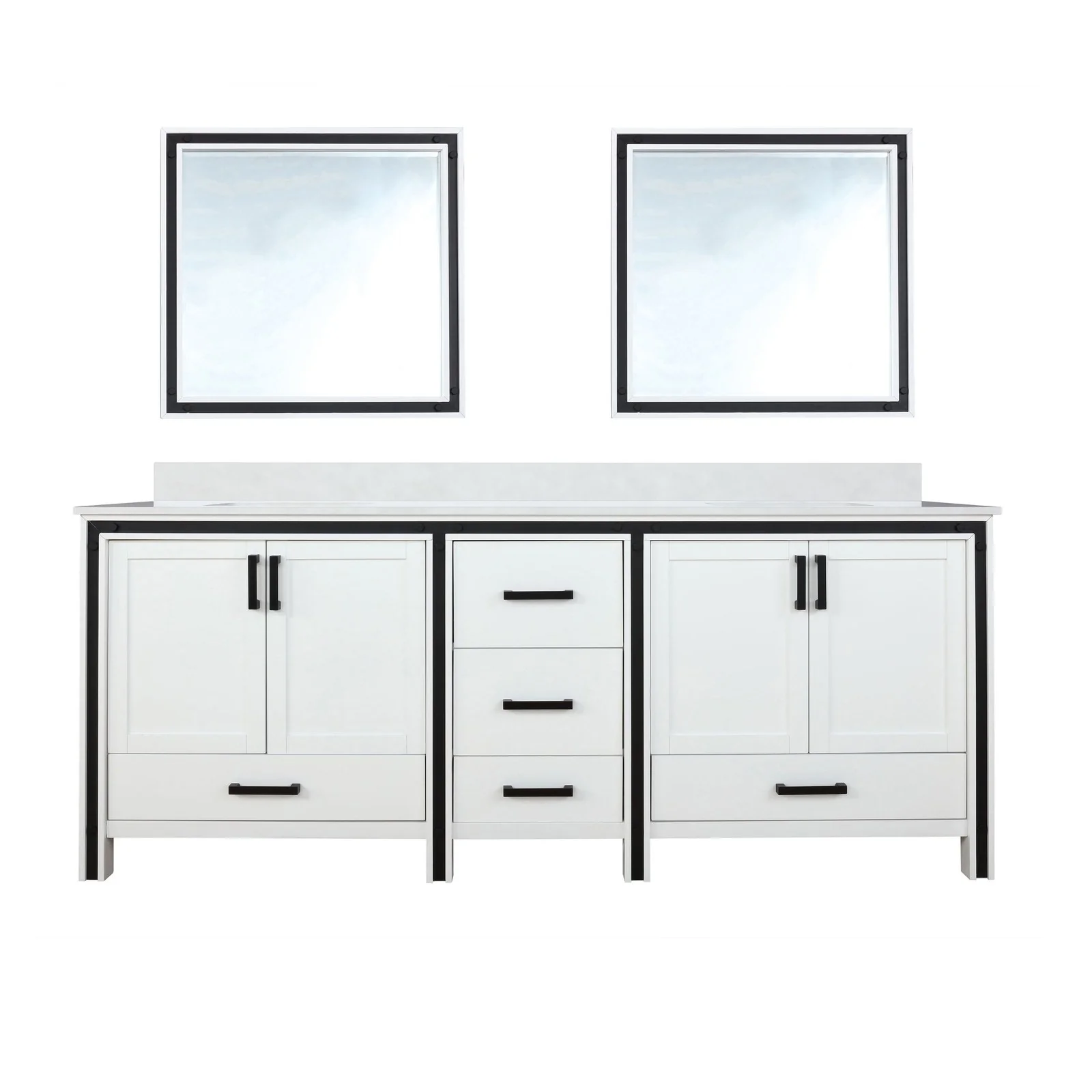 Lexora Home Ziva Bath Vanity with Cultured Marble Countertop - Image 59
