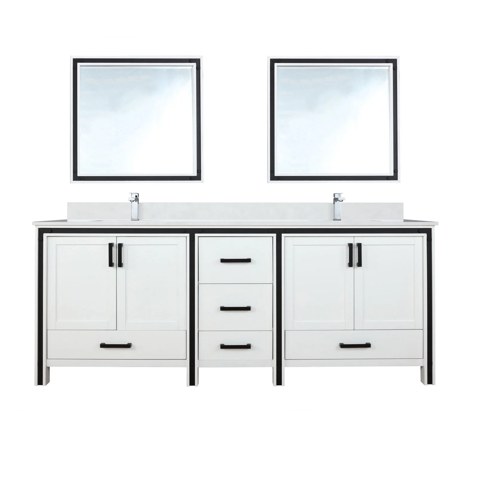 Lexora Home Ziva Bath Vanity with Cultured Marble Countertop - Image 60