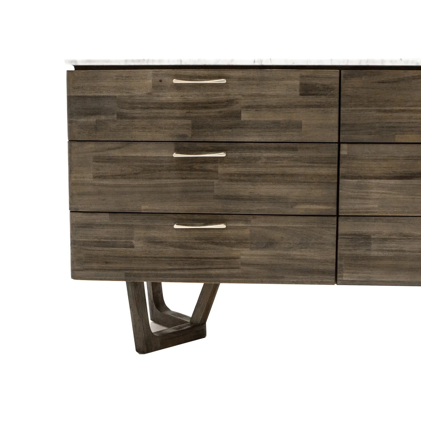 LH Imports Aura 6 Drawer Dresser ARA006 - Image 7