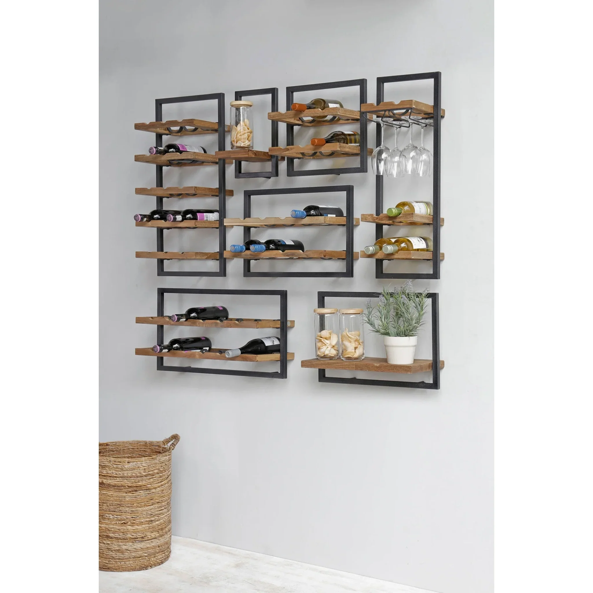 LH Imports D-Bodhi Wine Rack 8 Bottles - Type C (1/box) DBA91 - Image 4