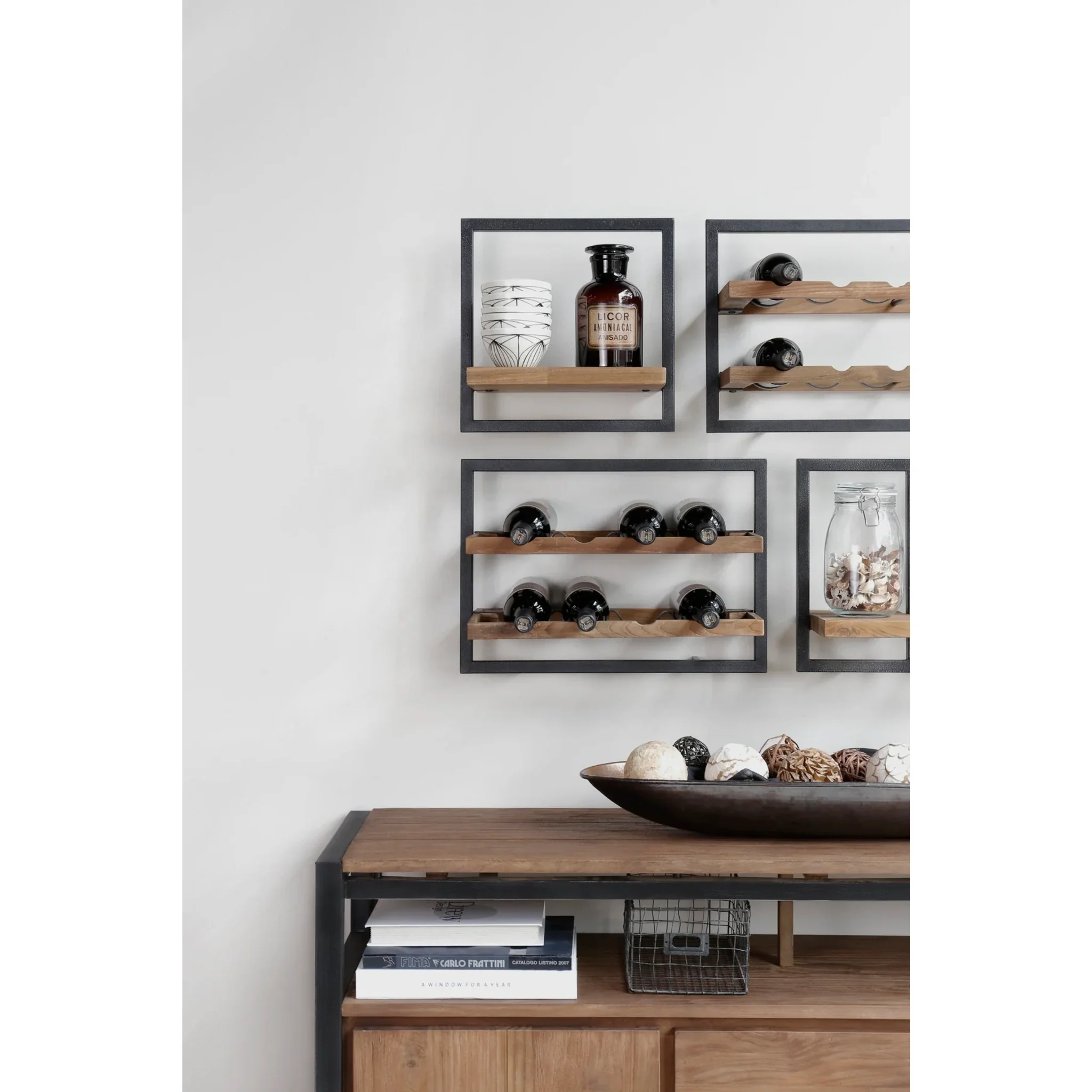 LH Imports D-Bodhi Wine Rack 8 Bottles - Type C (1/box) DBA91 - Image 7