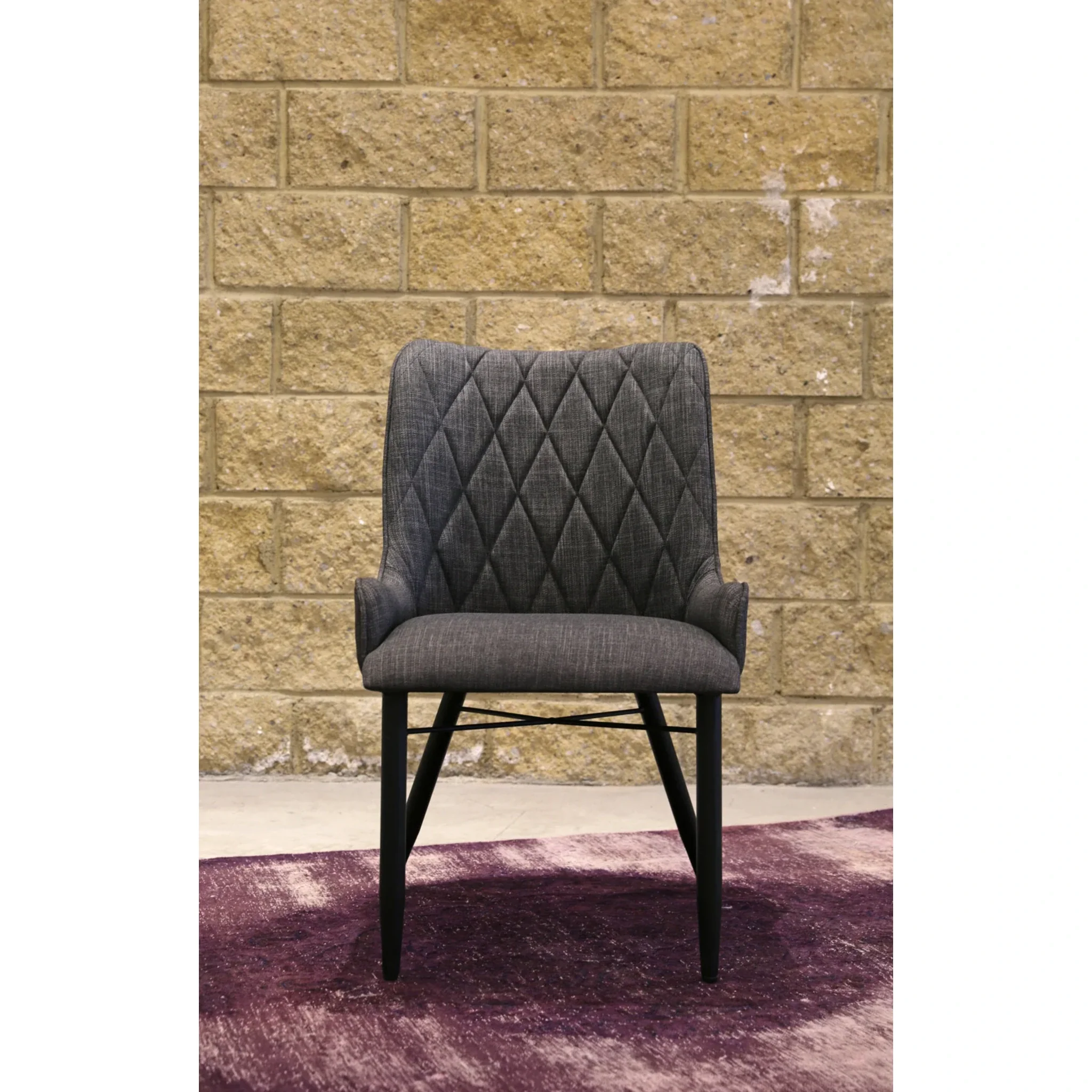 LH Imports Dex Chair - Slate Grey GT005-SG - Image 4