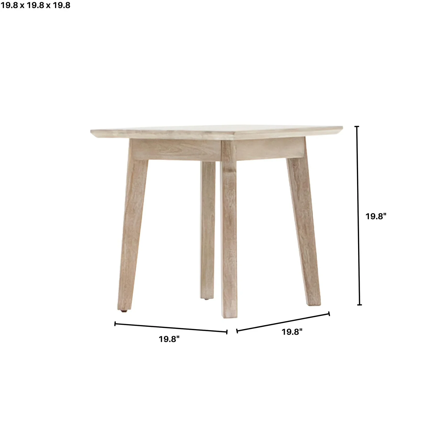 LH Imports Gia Side Table GIA033 - Image 6