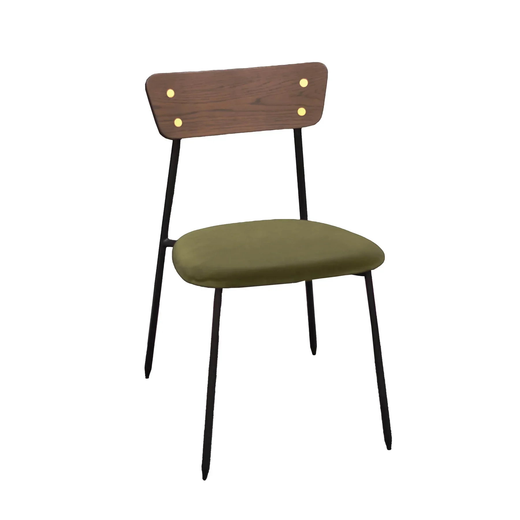 LH Imports Spade Dining Chair - Cushion Seat SPD025 - Image 2