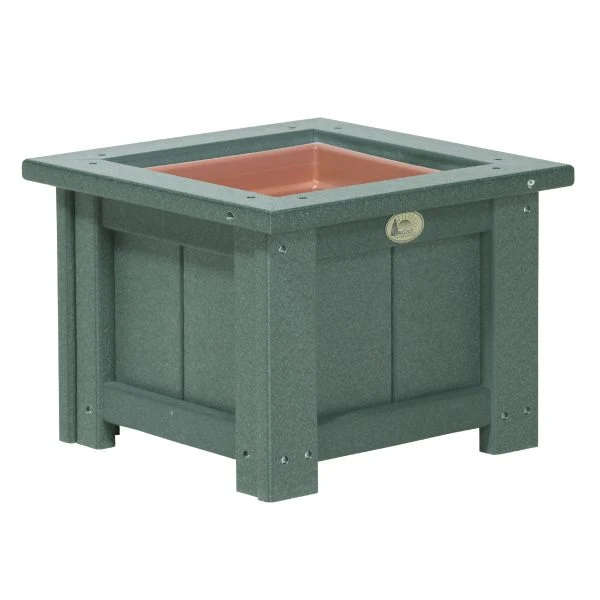 LuxCraft Poly Classic 15" Square Planter - Image 9
