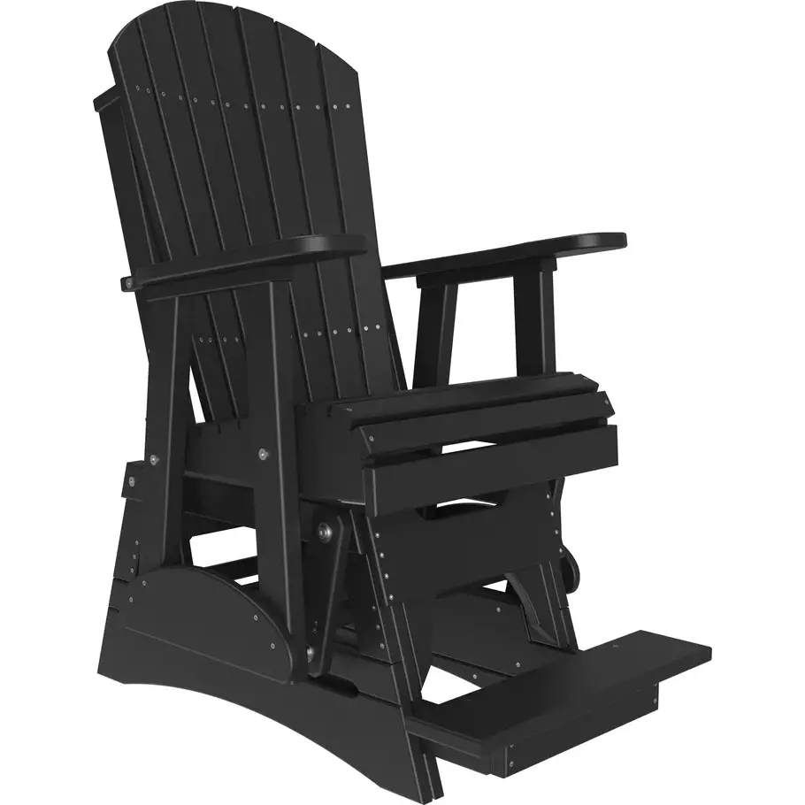 LuxCraft 2' Adirondack Balcony Glider Chair - Image 11