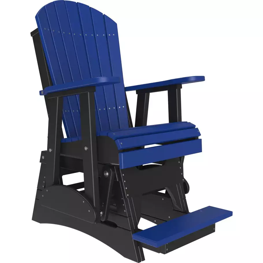 LuxCraft 2' Adirondack Balcony Glider Chair - Image 15