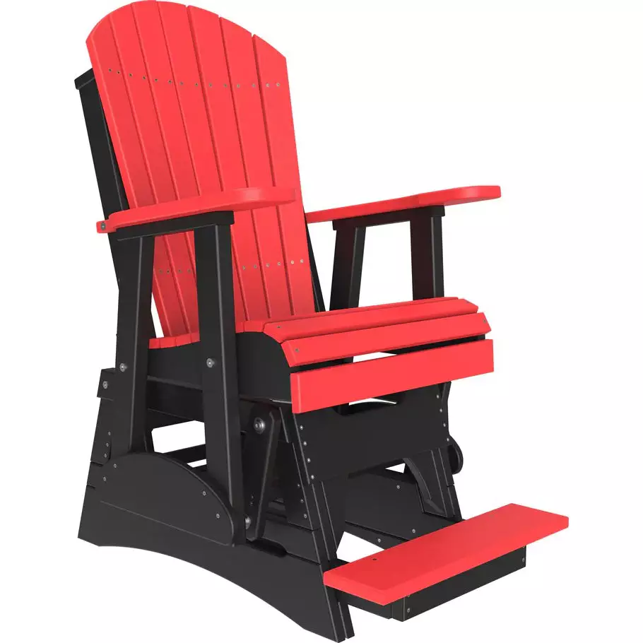 LuxCraft 2' Adirondack Balcony Glider Chair - Image 17