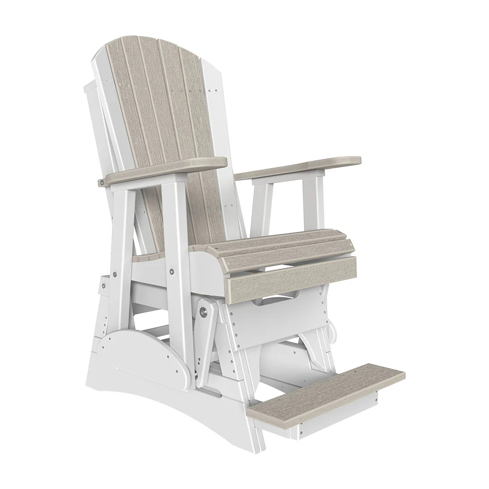 LuxCraft 2' Adirondack Balcony Glider Chair - Image 22