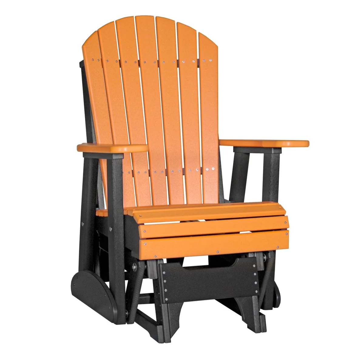 LuxCraft 2' Poly Adirondack Glider Chair - Image 15