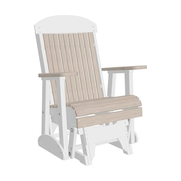 LuxCraft 2' Classic Highback Poly Glider Chair - Image 22