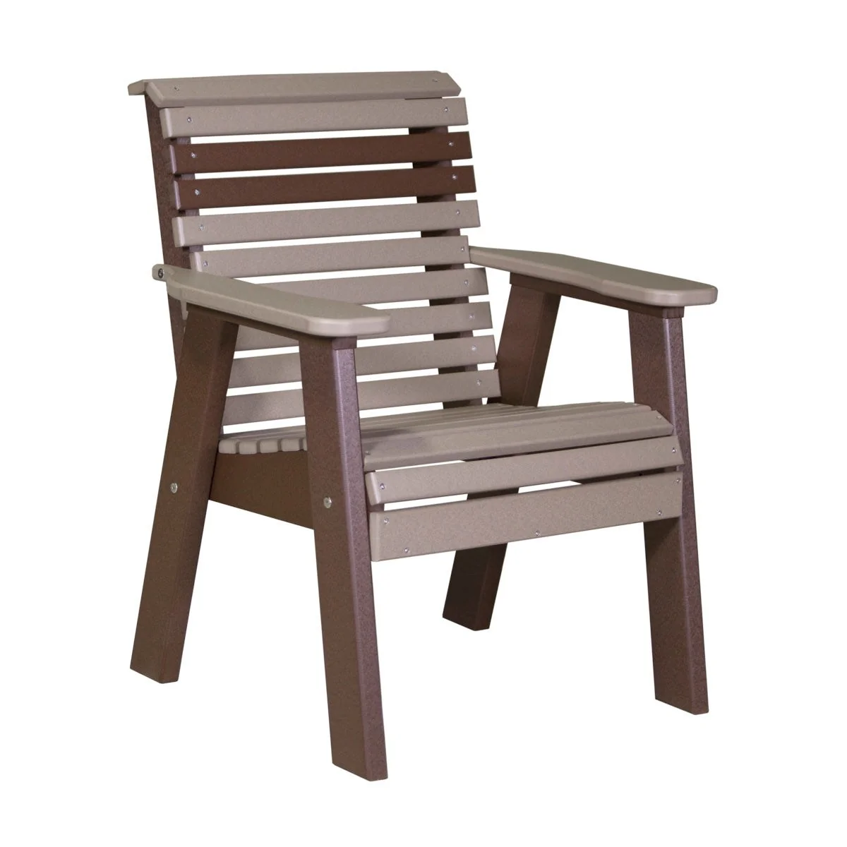 LuxCraft 2′ Rollback Poly Plain Bench - Image 12
