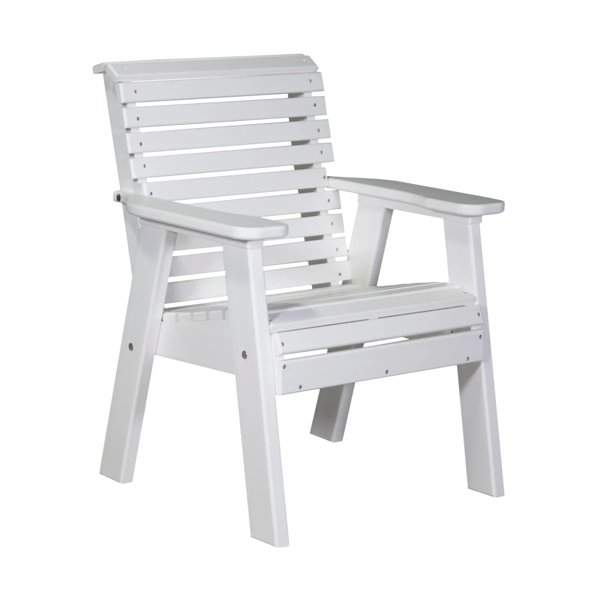 LuxCraft 2′ Rollback Poly Plain Bench - Image 13