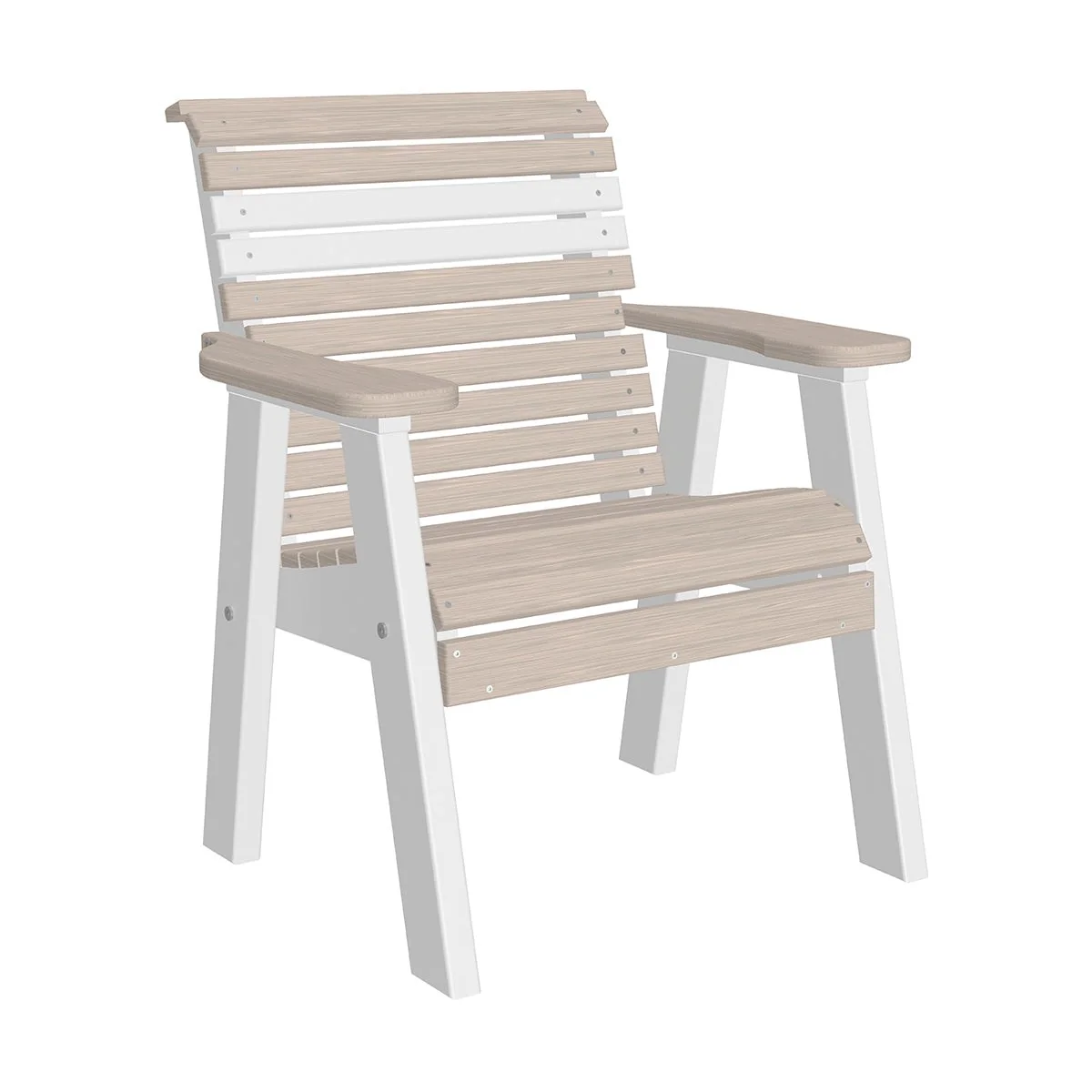 LuxCraft 2′ Rollback Poly Plain Bench - Image 16