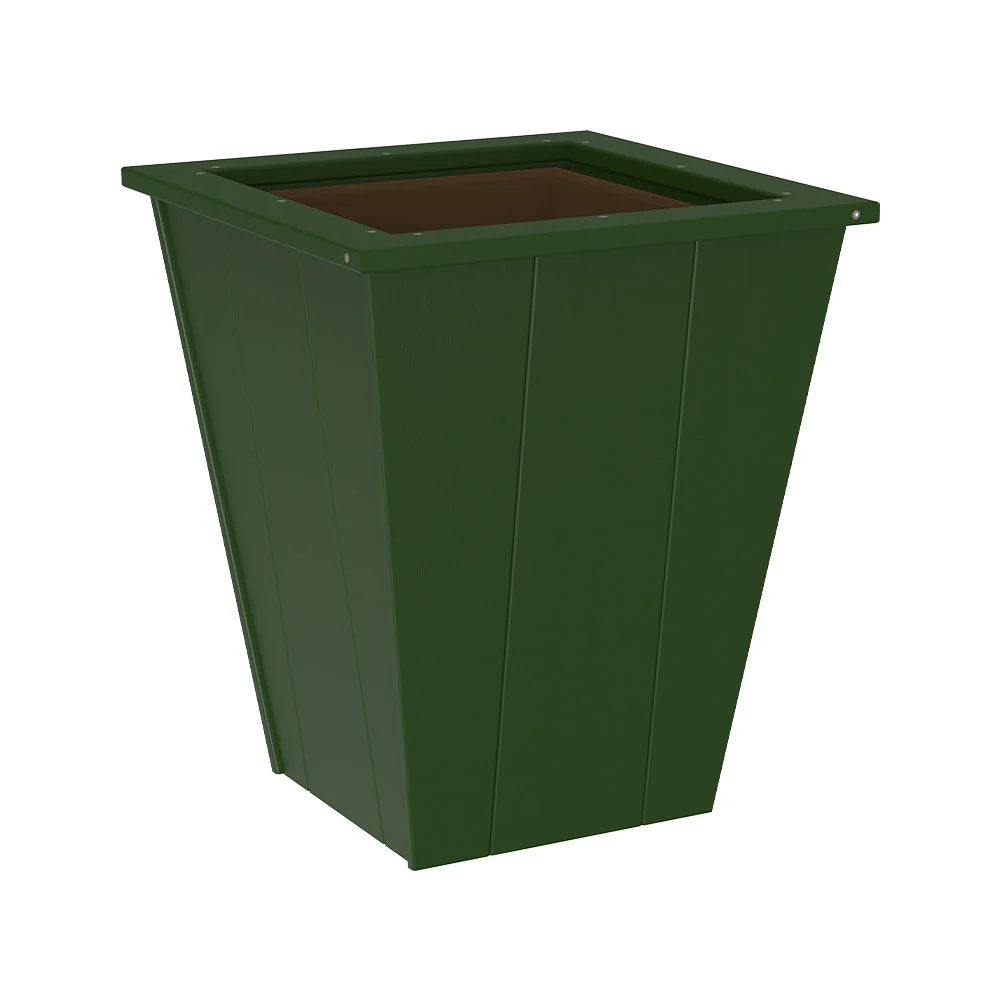 LuxCraft Recycled Plastic 22" Elite Planter - Image 5