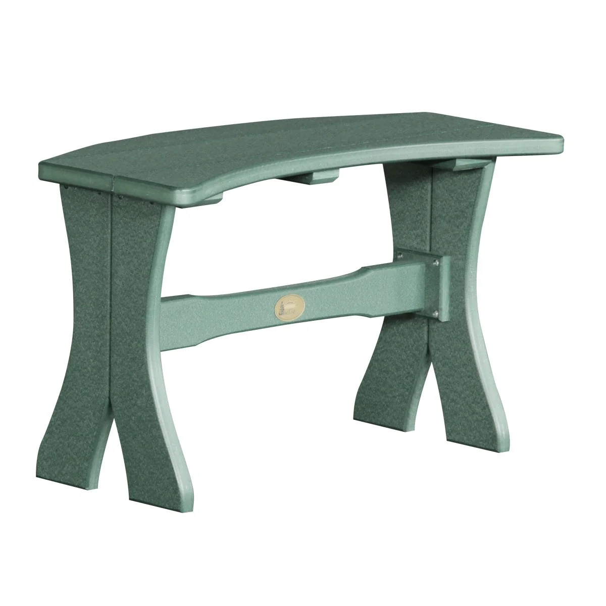 LuxCraft 28" Poly Dining Table Height Bench - Image 10
