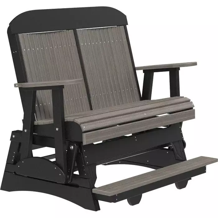 LuxCraft 4′ Classic Balcony Poly Glider Chair - Image 18