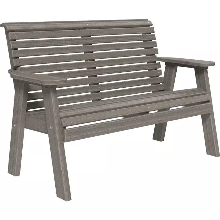 LuxCraft 4' Plain Poly Bench - Image 17
