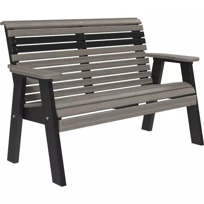 LuxCraft 4' Plain Poly Bench - Image 18