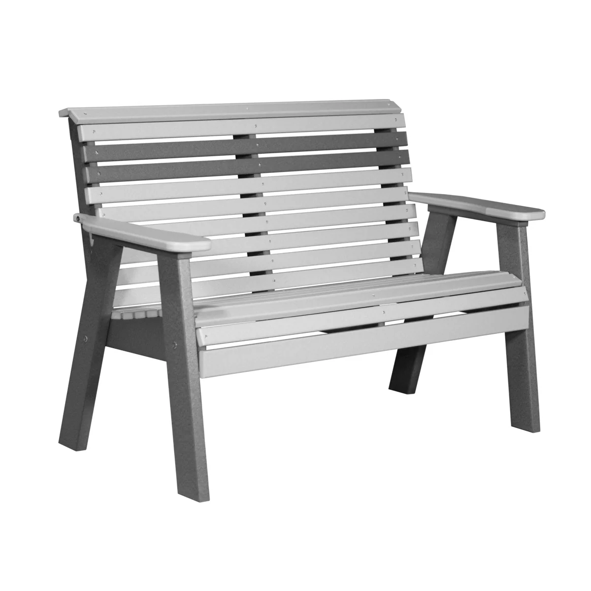 LuxCraft 4' Plain Poly Bench - Image 8