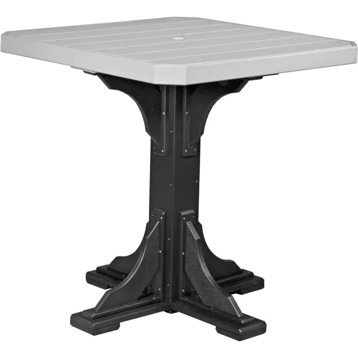 LuxCraft 41" Bar Height Poly Square Table - Image 8