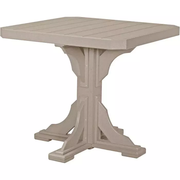 LuxCraft 41" Counter Height Poly Square Table - Image 10