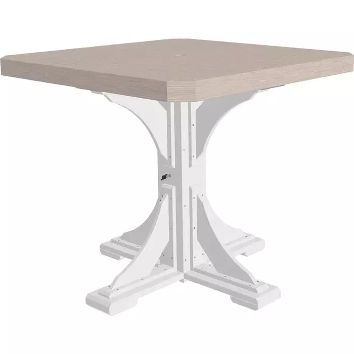 LuxCraft 41" Counter Height Poly Square Table - Image 16