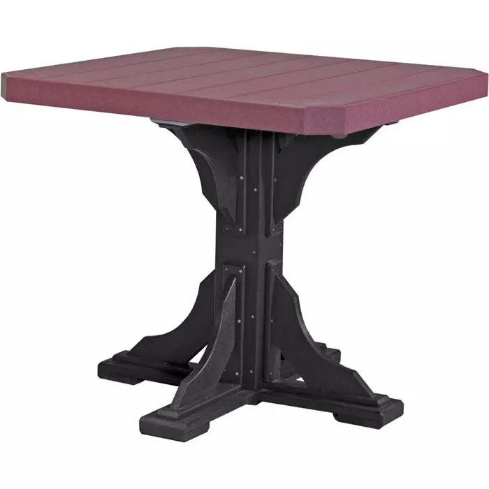 LuxCraft 41" Counter Height Poly Square Table - Image 5