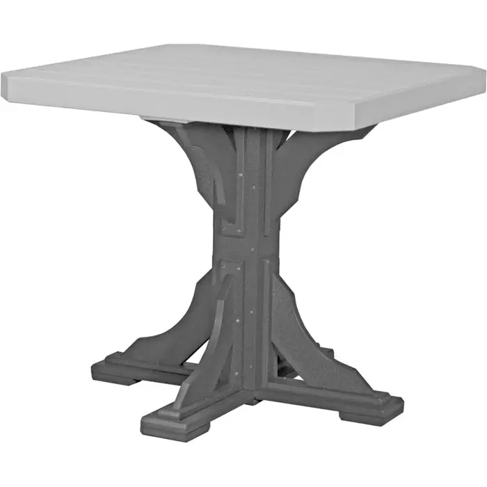 LuxCraft 41" Counter Height Poly Square Table - Image 8
