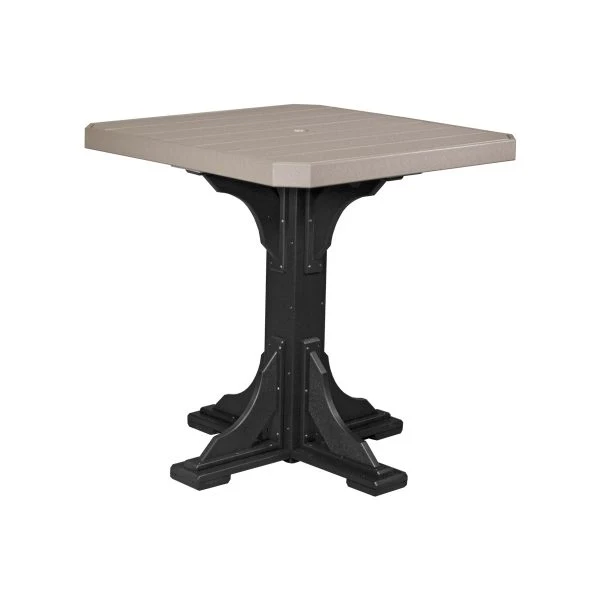 LuxCraft 41" Dining Height Poly Square Table - Image 11