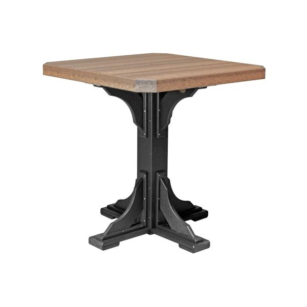 LuxCraft 41" Dining Height Poly Square Table - Image 15
