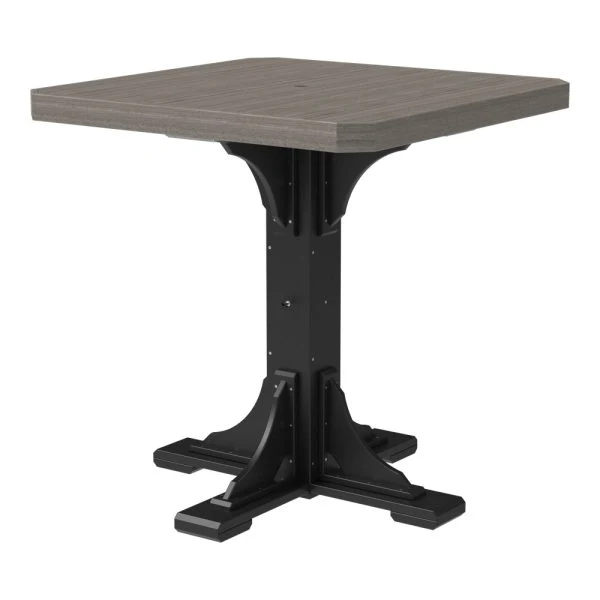 LuxCraft 41" Dining Height Poly Square Table - Image 17