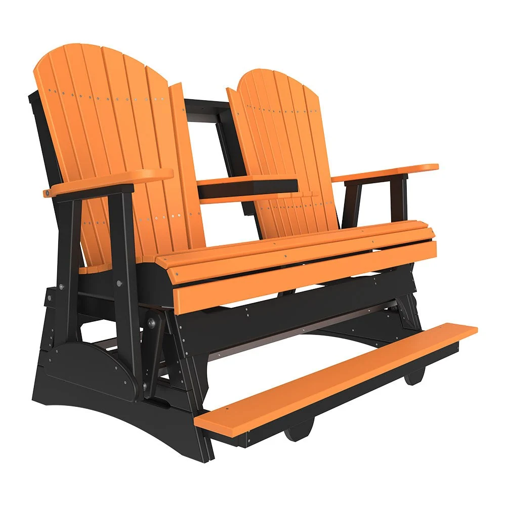 LuxCraft 5' Adirondack Balcony Glider Chair - Image 14