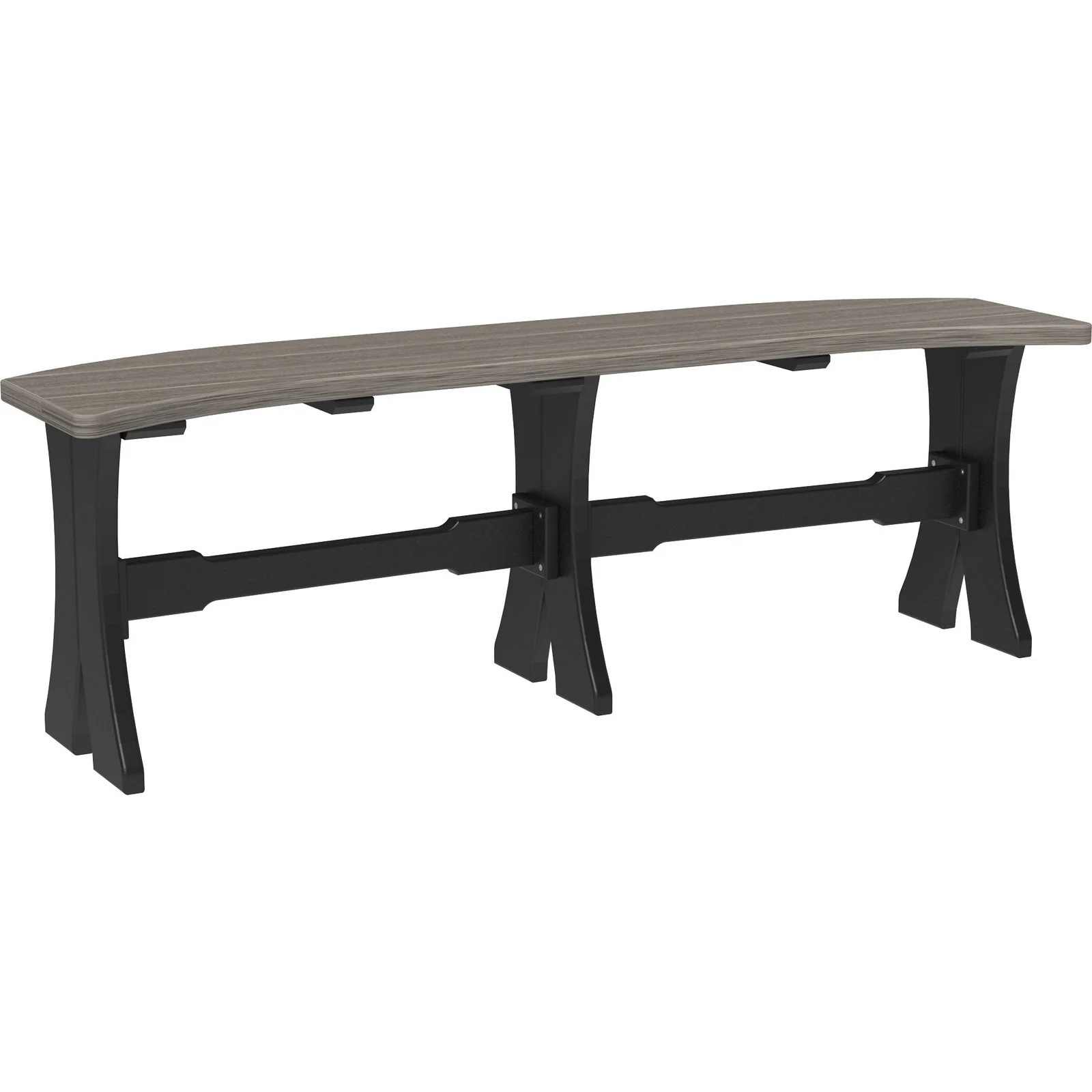LuxCraft 52" Poly Dining Height Table Bench - Image 17