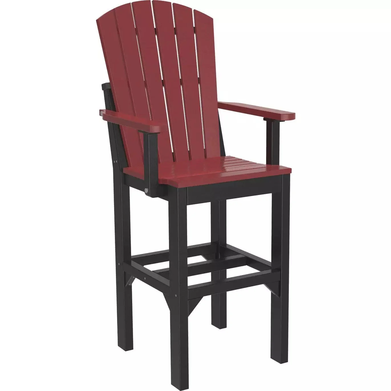 LuxCraft Bar Height Poly Adirondack Arm Chair - Image 5