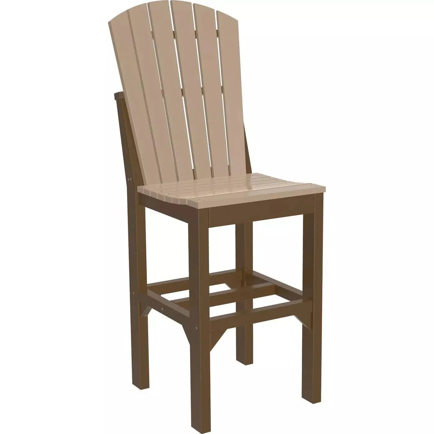LuxCraft Bar Height Poly Adirondack Side Chair - Image 11