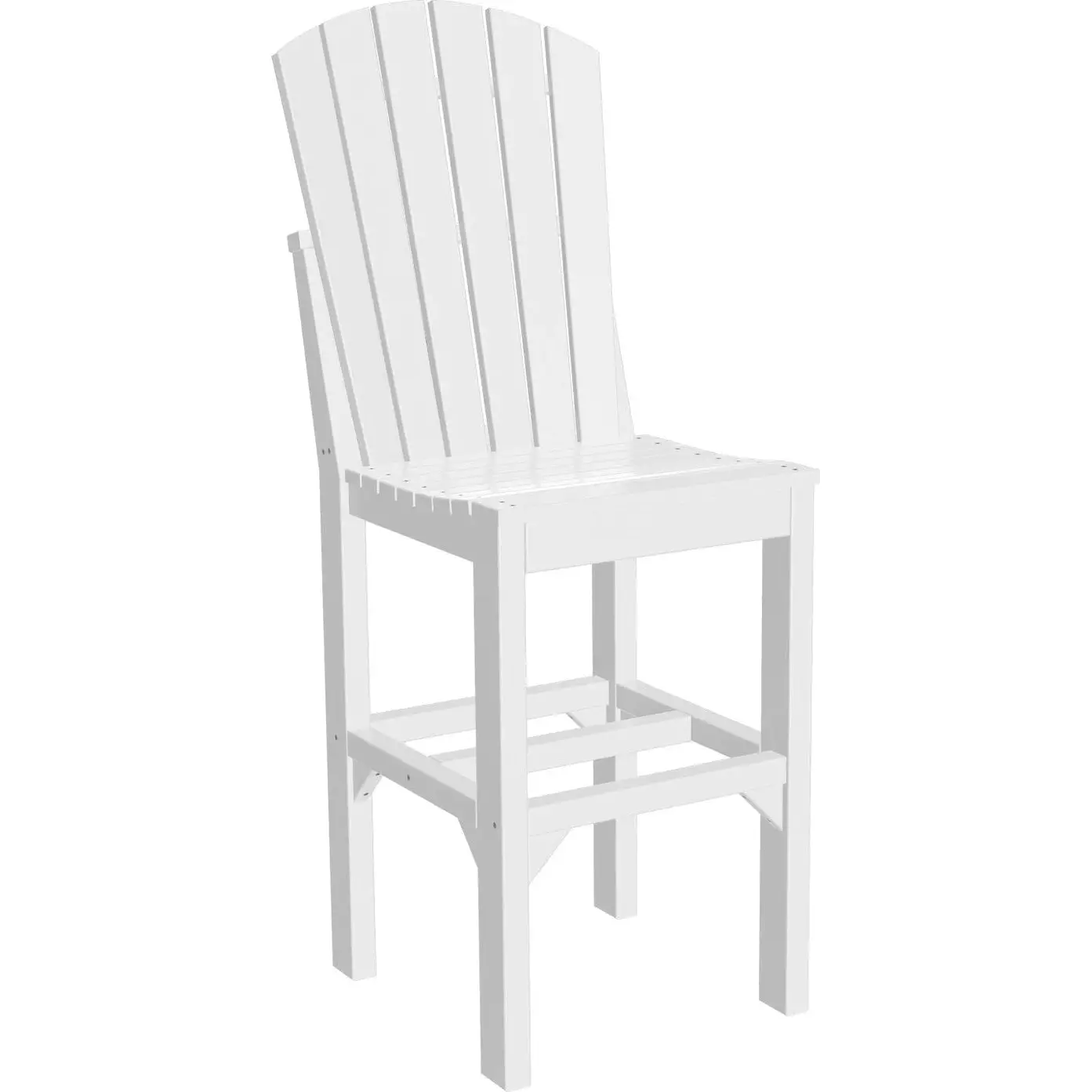 LuxCraft Bar Height Poly Adirondack Side Chair - Image 12