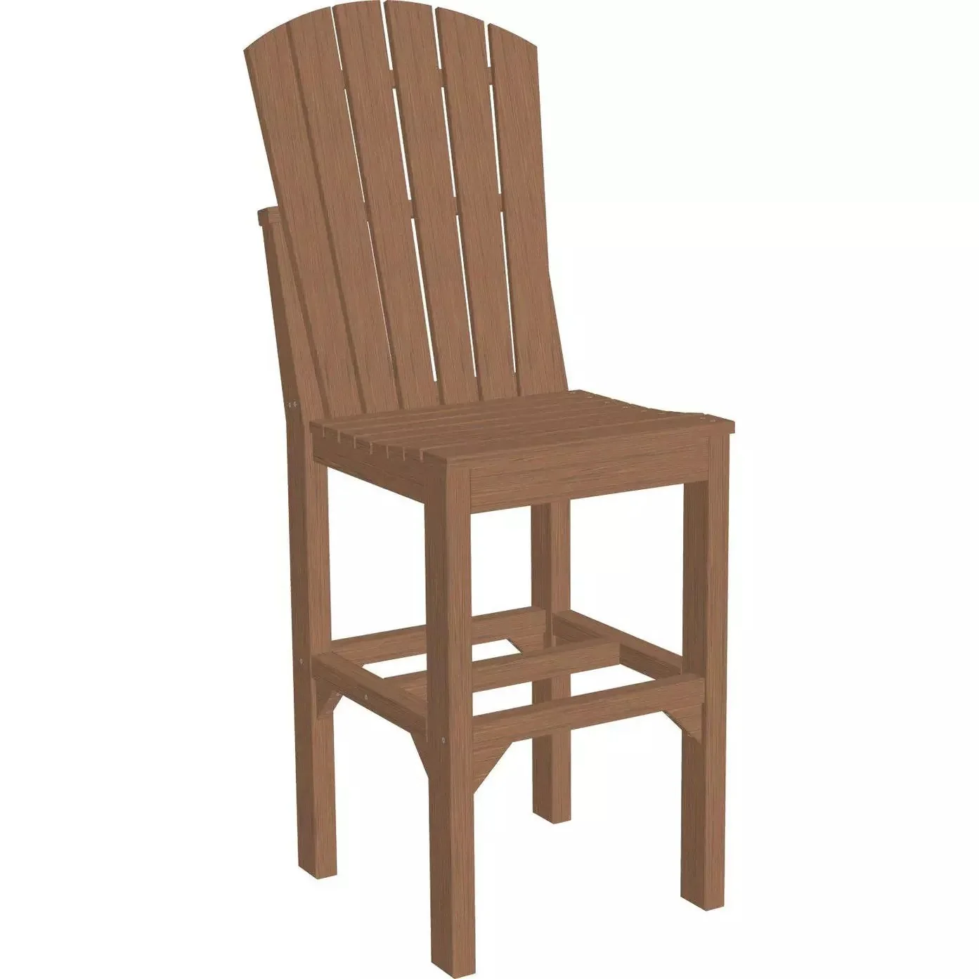 LuxCraft Bar Height Poly Adirondack Side Chair - Image 13