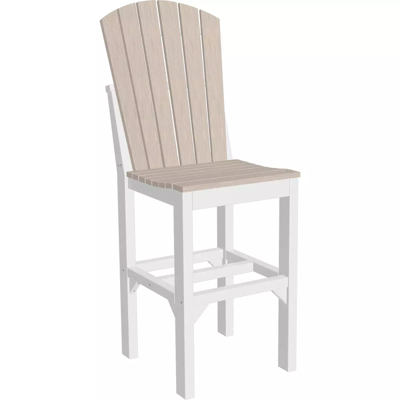 LuxCraft Bar Height Poly Adirondack Side Chair - Image 15