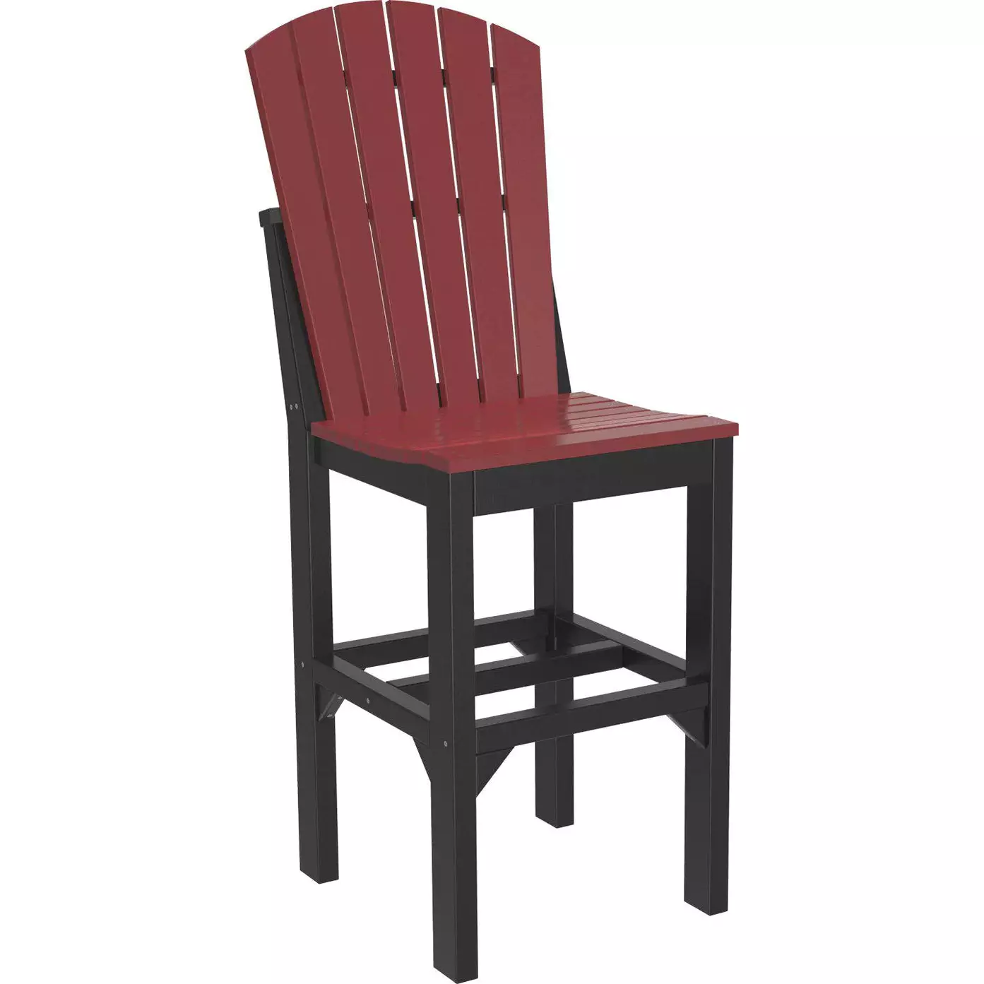 LuxCraft Bar Height Poly Adirondack Side Chair - Image 4