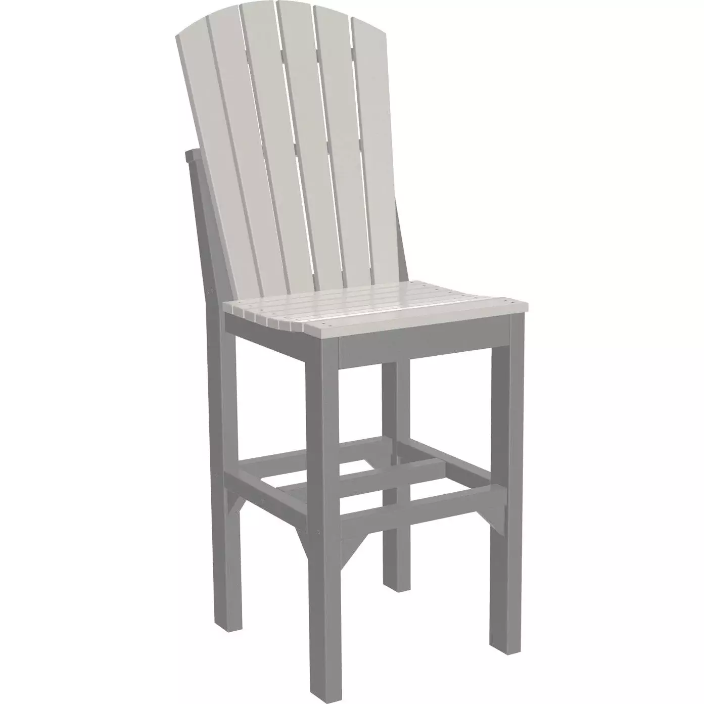 LuxCraft Bar Height Poly Adirondack Side Chair - Image 7