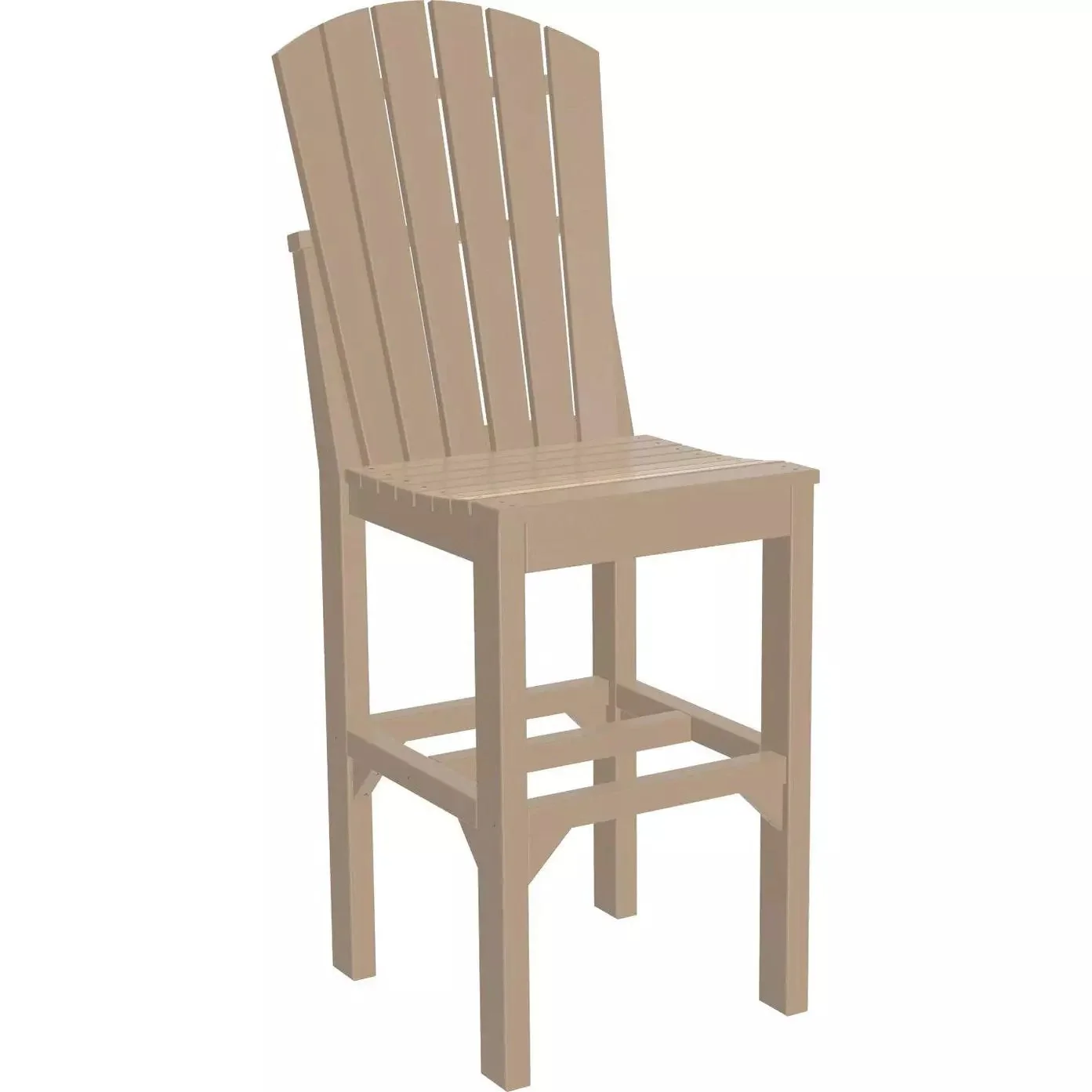 LuxCraft Bar Height Poly Adirondack Side Chair - Image 9
