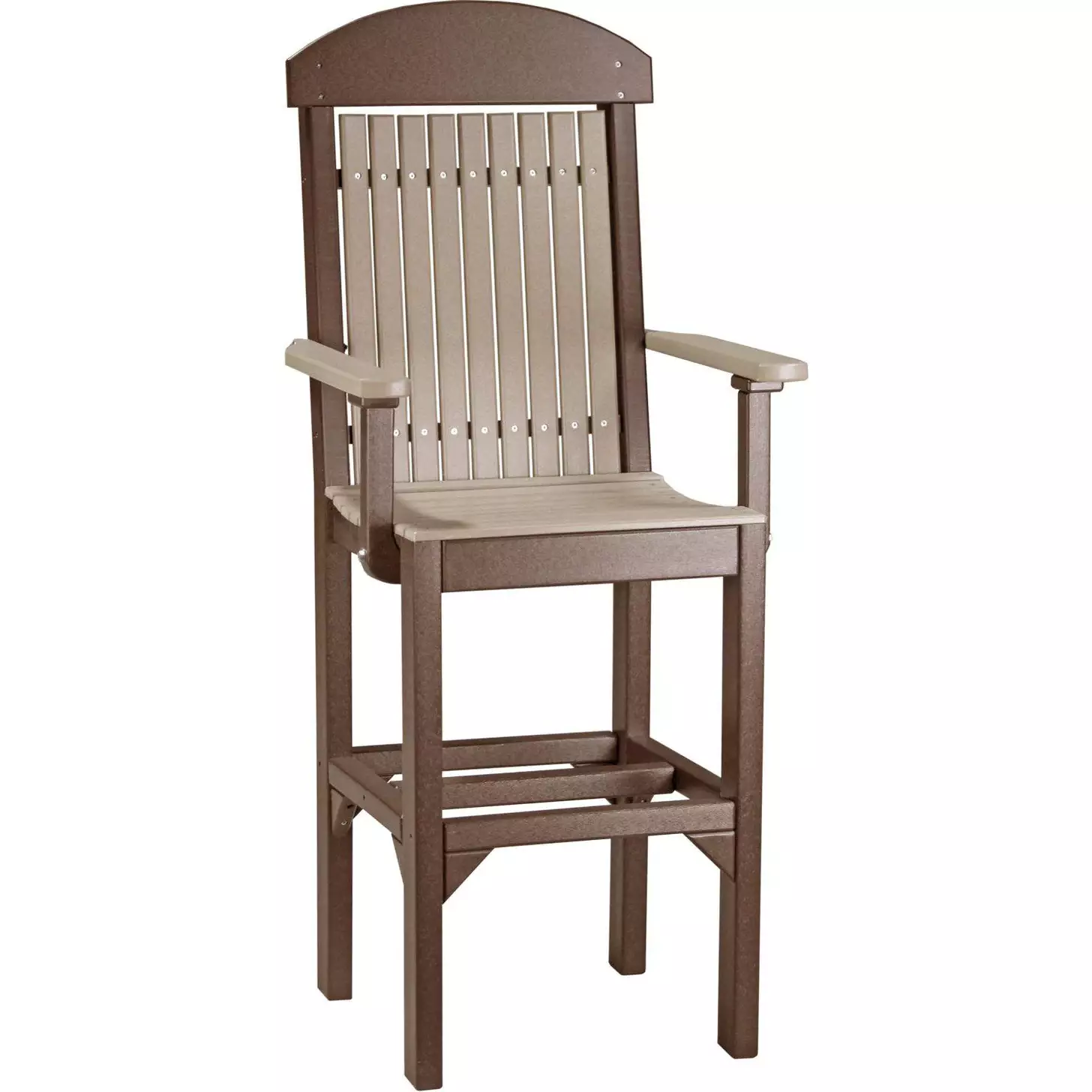 LuxCraft Bar Height Poly Captain Chair - Image 10